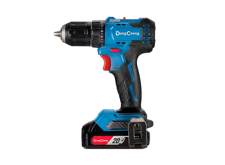 CORDLESS BRUSHLESS DRILL 20 VOLT 50 NM WITH 2 BATTERIES 2 AMP