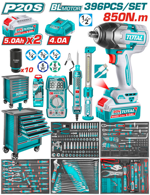 TOOLS SET 369 PCS