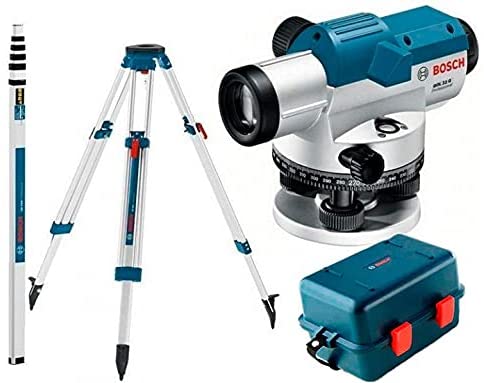 OPTICAL LEVEL 120 M 32X WITH TRIPOD AND ROD 5 M