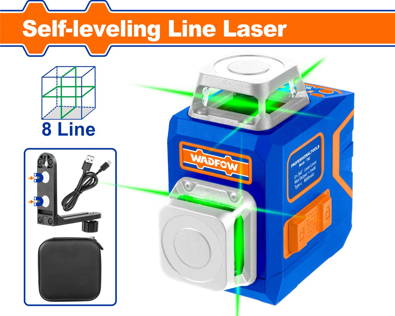 LASER LINE 2 LINES 360 DEGREE RECHARGEABLE