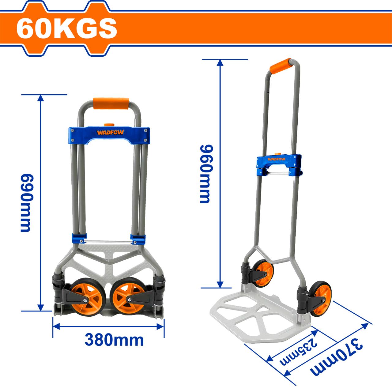 FOLDABLE HAND TRUCK MAX 60 KG