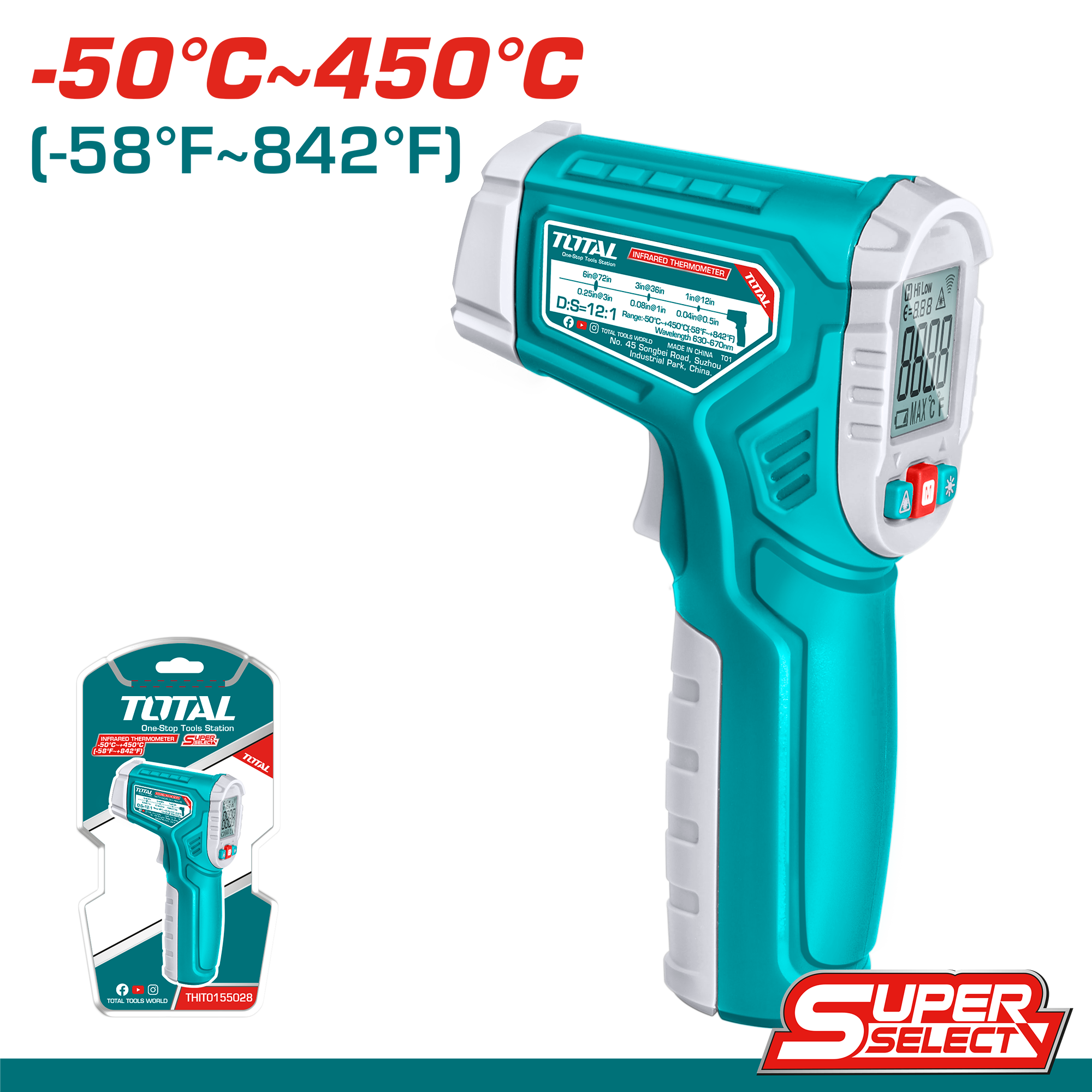 INFRARED THERMOMETER SUPER SELECT