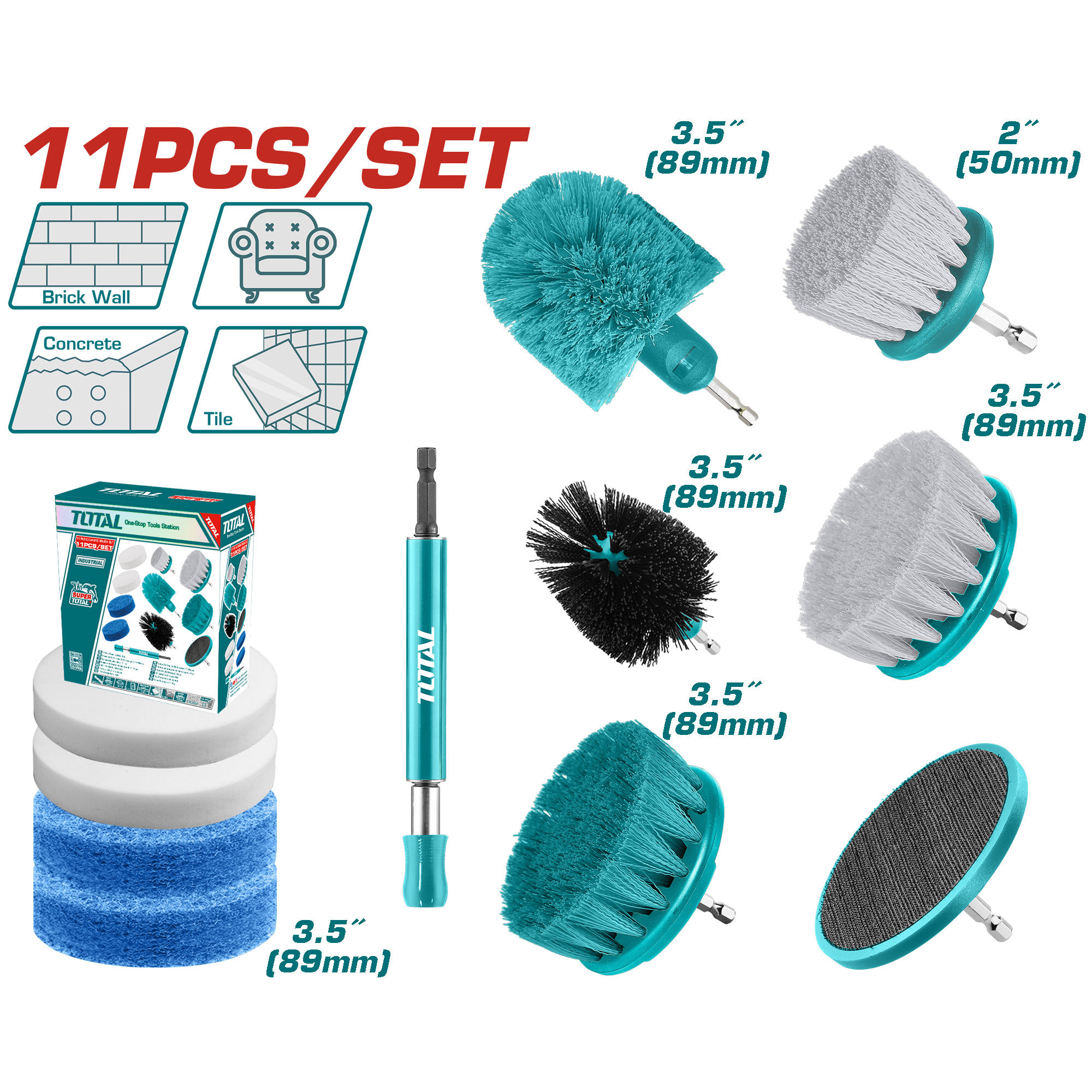 BRUSH SET 11 PCS